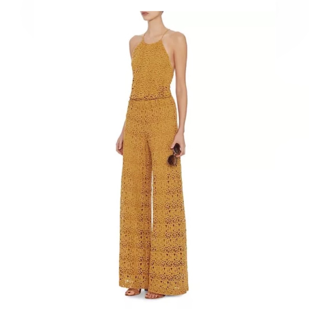 Migeulina Yellow Mustard Jumpsuit Size S NEW
